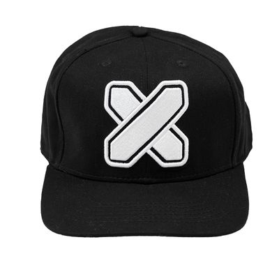 BASECAP LOGO X BLACK/WHITE LOGO