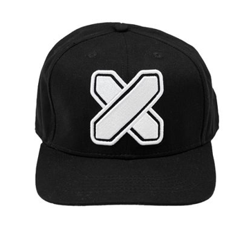 BASECAP LOGO X BLACK/WHITE LOGO
